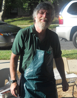 Dr. Saul Lieberman at the grill!